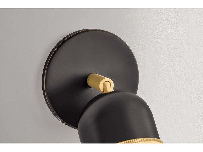 Tuthill Bronze Flush Mount Light image number 7