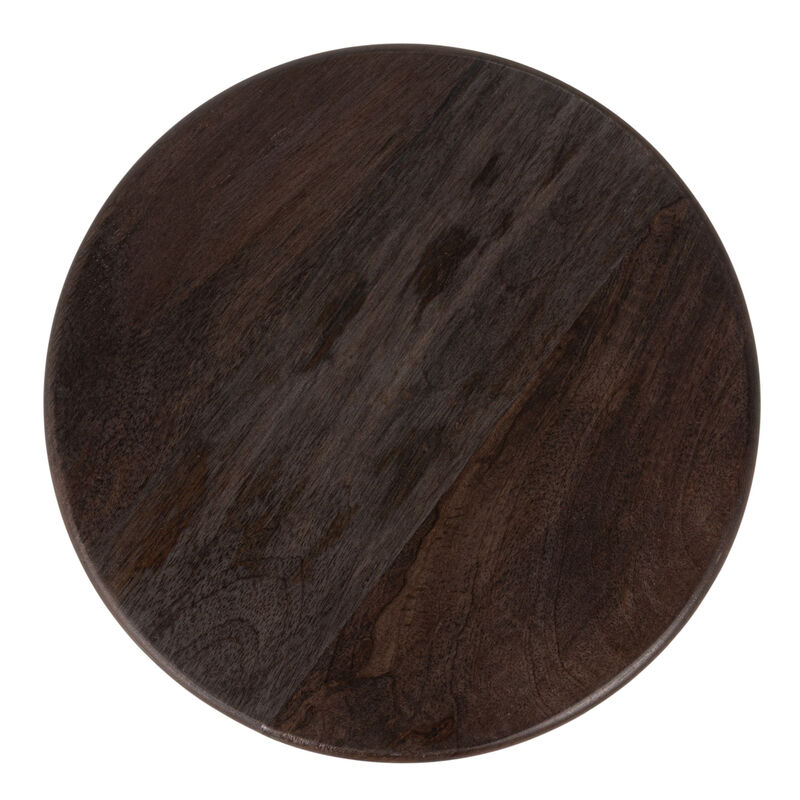 Mango Wood Accent Table, Grey image number 5