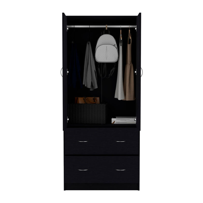 Armoire Edie, Bedroom, Black