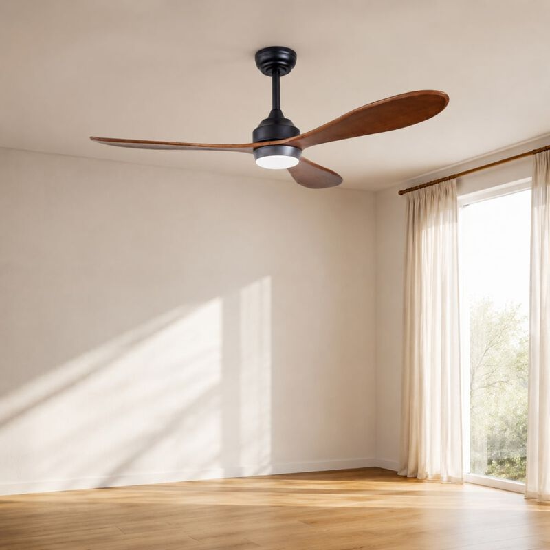 52" Quiet Reversible DC Motor Ceiling Fan image number 1