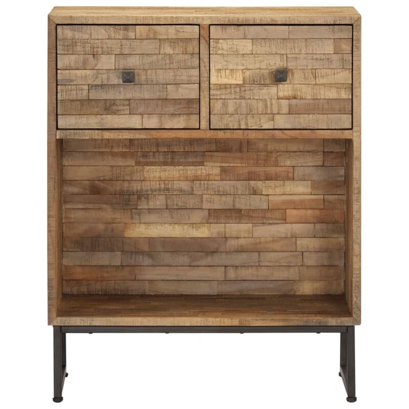 vidaXL Sideboard Reclaimed Teak Wood 23.6"x11.8"x29.5"