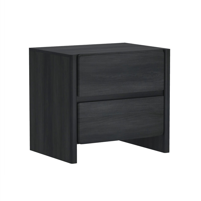 Linda Grey Nightstand (Set of 2)