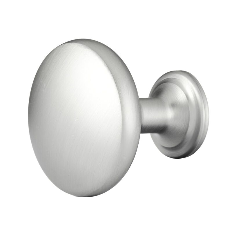 25 Pack Nickel Cabinet Knobs, Zinc Alloy Mushroom Drawer Pulls with Screws image number 4