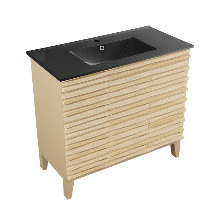 Cascade 36" Freestanding Bathroom Vanity with Sink Top