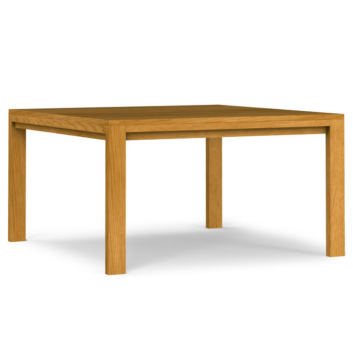 Wilson 54 inch x 54 inch Square Transitional Dining Table in Oak Veneer