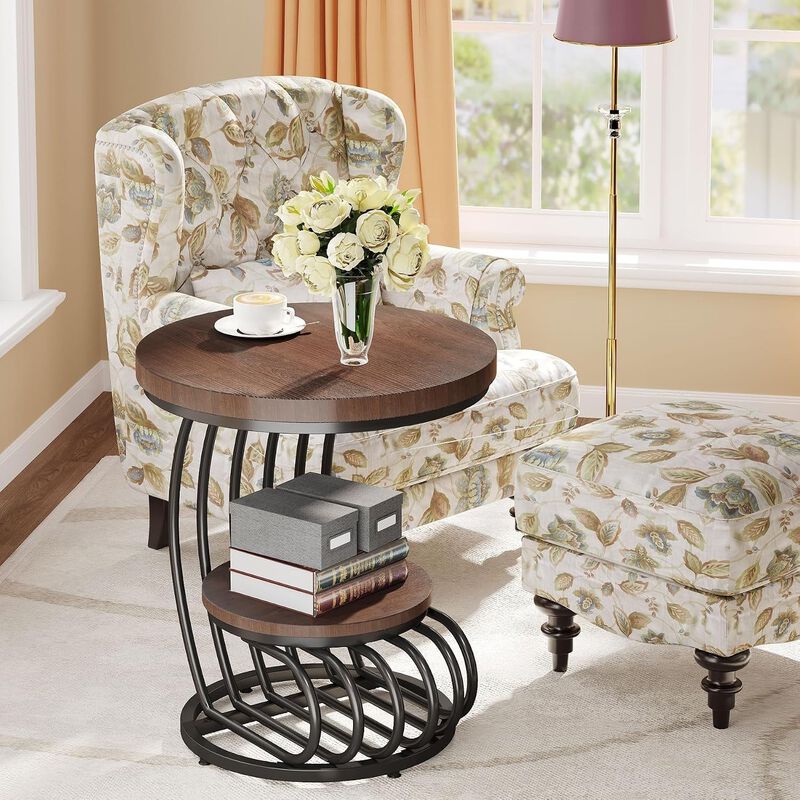 Round End Table image number 3