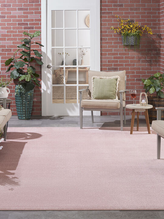 Nourison Essentials NRE01 Pink 10' x 14' Rug
