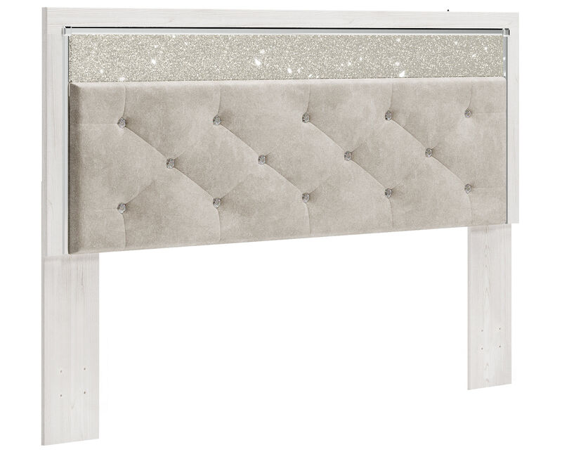 Altyra King/California King Upholstered Panel Headboard image number 0