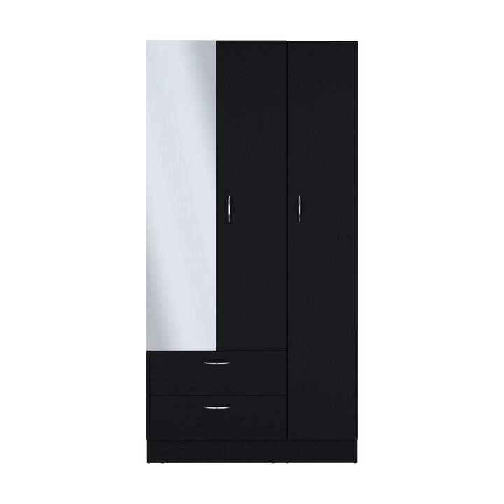 Armoire Haddam, Bedroom, Black