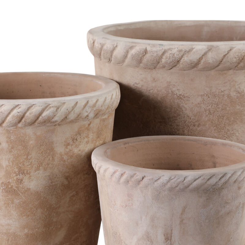 S/3 Terracotta Planters image number 5