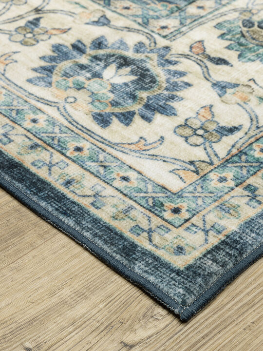 Sumter 2' x 8' Blue Rug