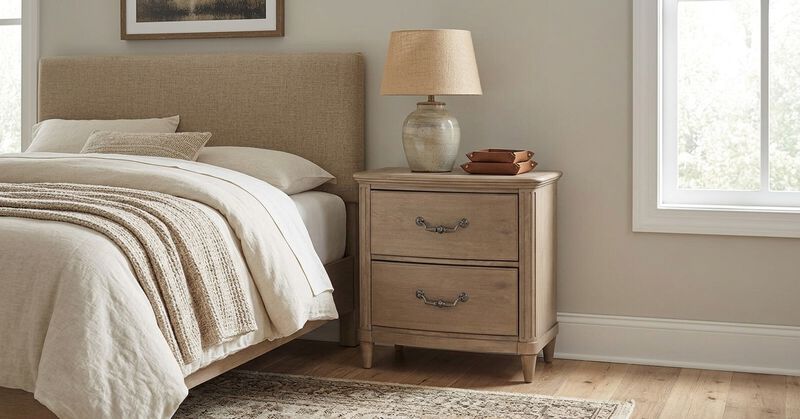 Hartford Heights 2-Drawer Nightstand image number 1