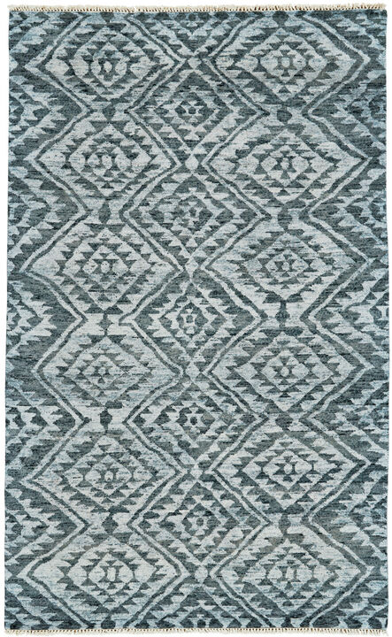 HomeRoots Wool Southwestern Hand Knotted Area Rug