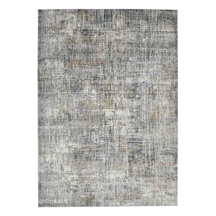 HomeRoots Abstract Area Rug