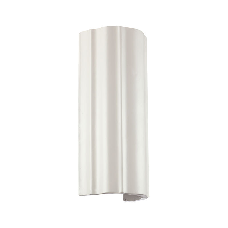 Martine 6-in Antique White 2 Lights Damp-Rated Wall/Vanity Light image number 2