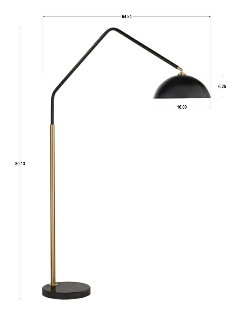 Titan Arc Floor Lamp