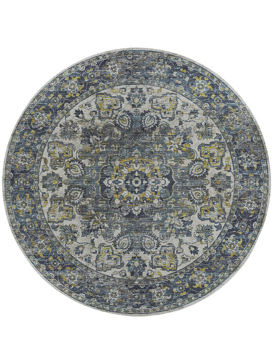 Tuscany TU1 Silver 6' Rug