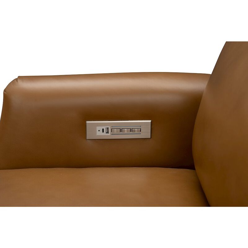 Barcalounger Nixon Power Recliner Power Head Rest & Power Lumbar