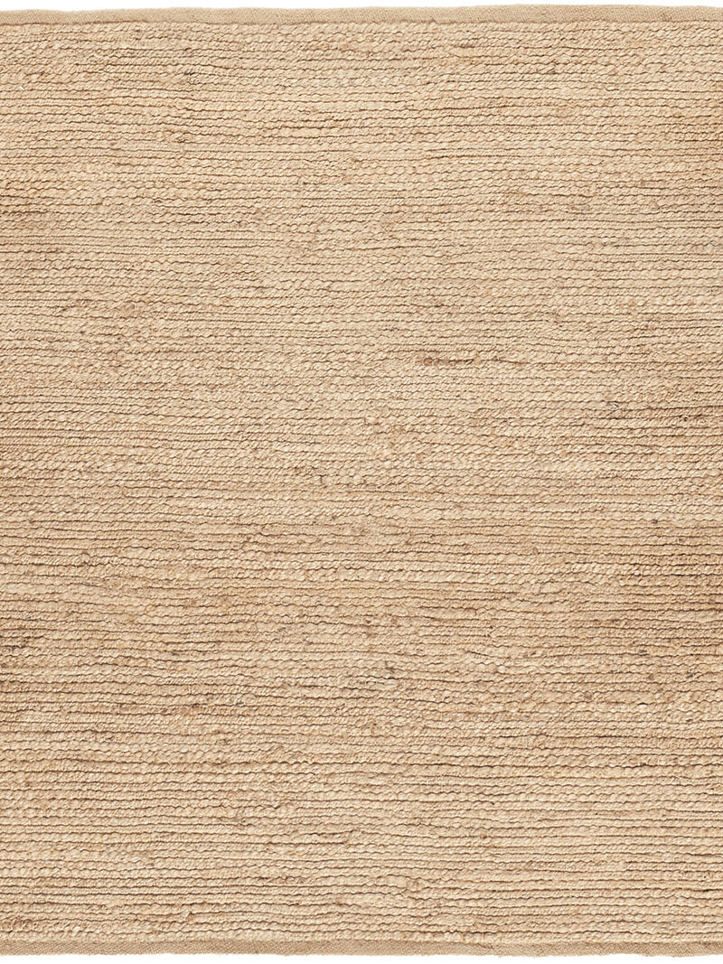 Natural Jute NJT01 Bleached 5' x square Rug