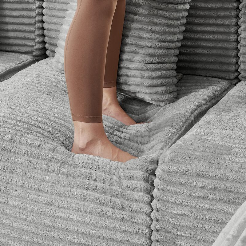 Dulp U-Shaped Boneless Sectional Sofa image number 3
