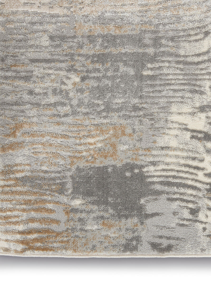 Solace SLA01 Gray/Beige 5'3" x 7'3" Rug image number 3