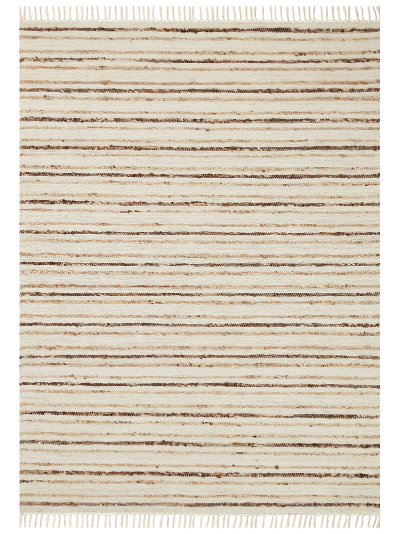 Nico Ivory/Natural 8'6" x 11'6" Area Rug by Magnolia Home by Joanna Gaines x Loloi