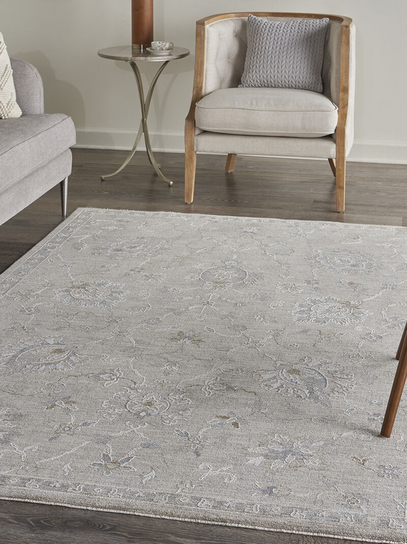 Infinite IFT04 Light Gray 5'3" x 7'8" Rug