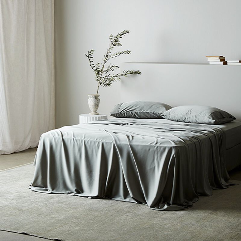 CleanBamboo® Signature Sateen Sheet Set.
