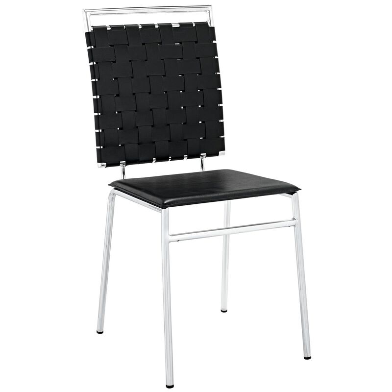 Modway Fuse Dining Side Chair in Black