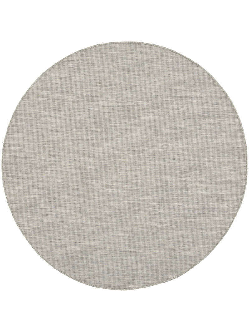 Positano POS01 Light Gray 6' x Round Rug image number 0
