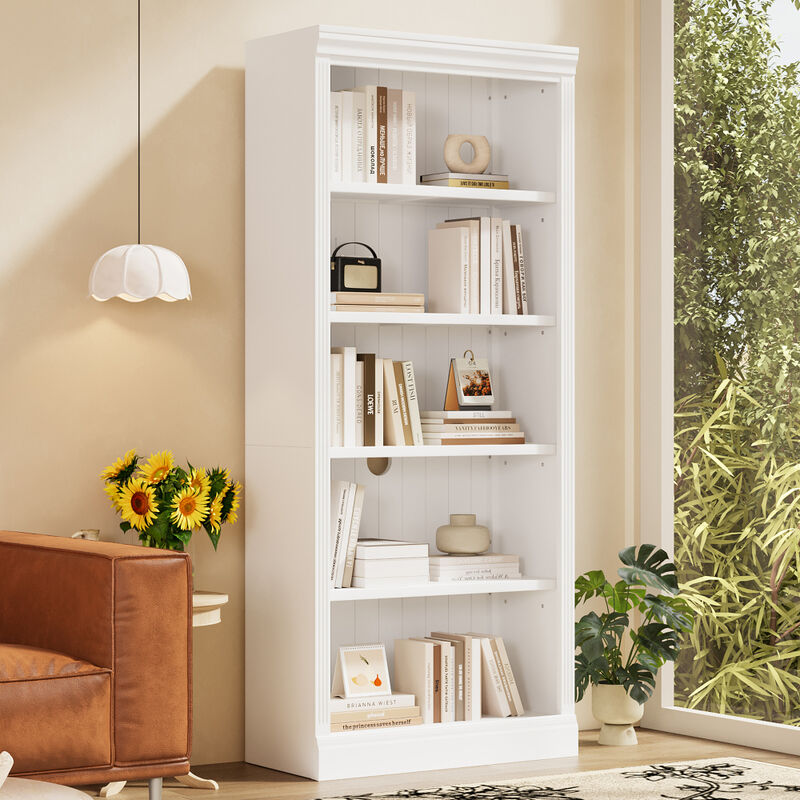 Bibpum LED Tall Bookcase image number 1