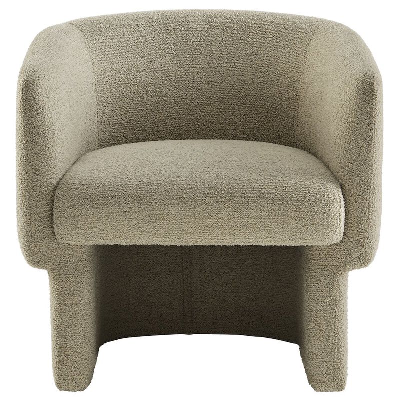Muse Boucle Fabric Barrel Accent Chair image number 5