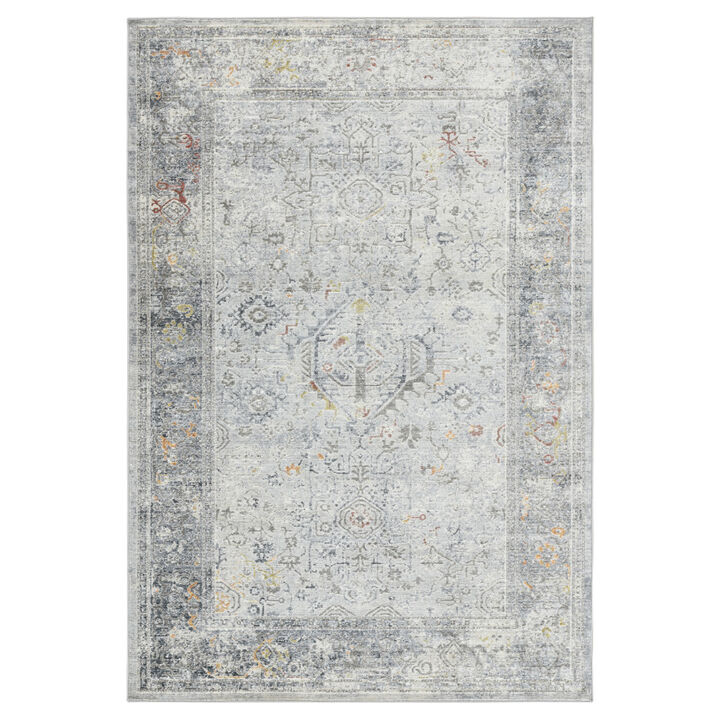 HomeRoots Medallion Area Rug