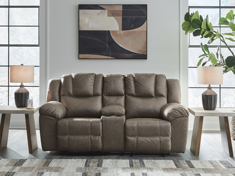 Knoxlee Reclining Loveseat with Console