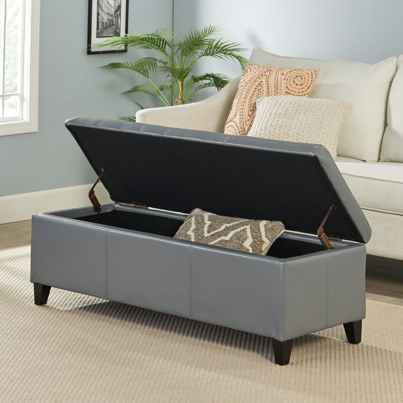 Merax Merax PU Leather Home Storage Ottoman