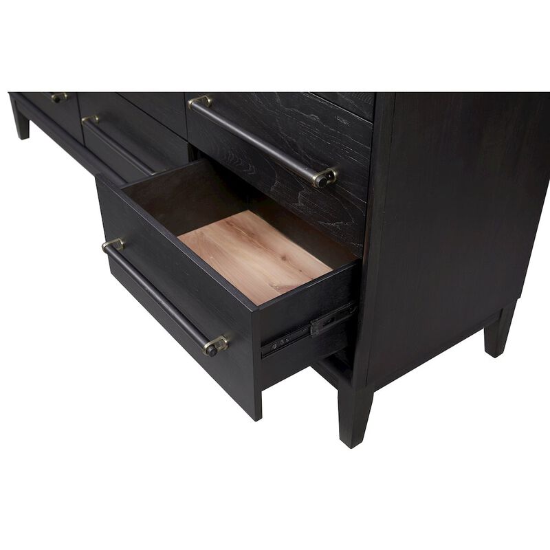 Aurora 9 Drawer Dresser - Peppercorn image number 2