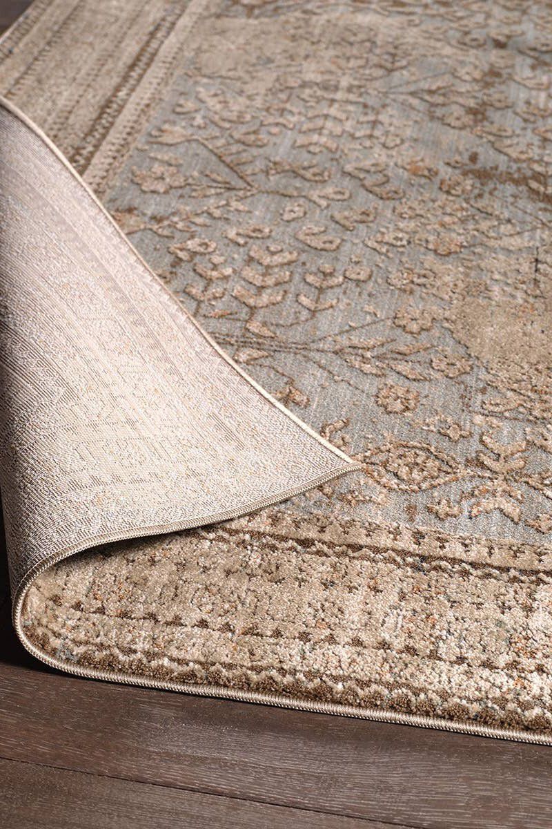 Patterned Silence Eliora Brown Rice 8'6" x 12' Rug image number 10
