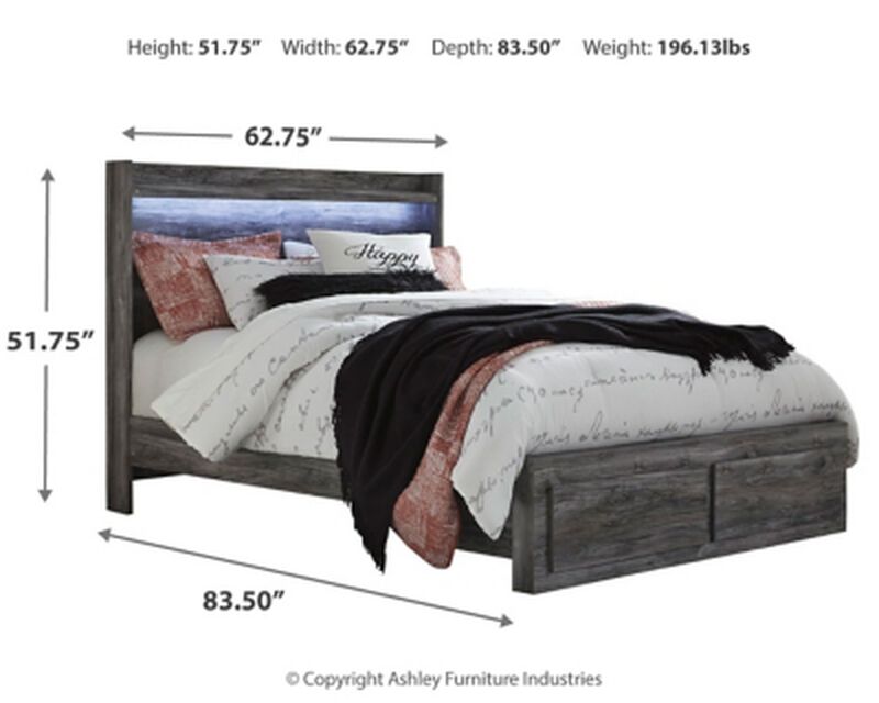 Baystorm Queen Panel Bed