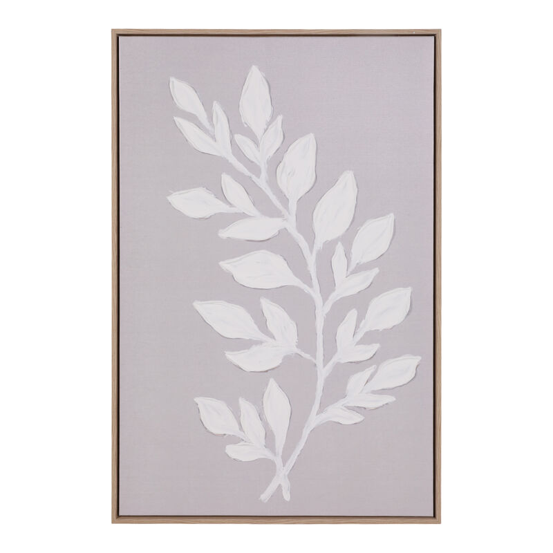 24x36 Textured Leaves Wall Art image number 0