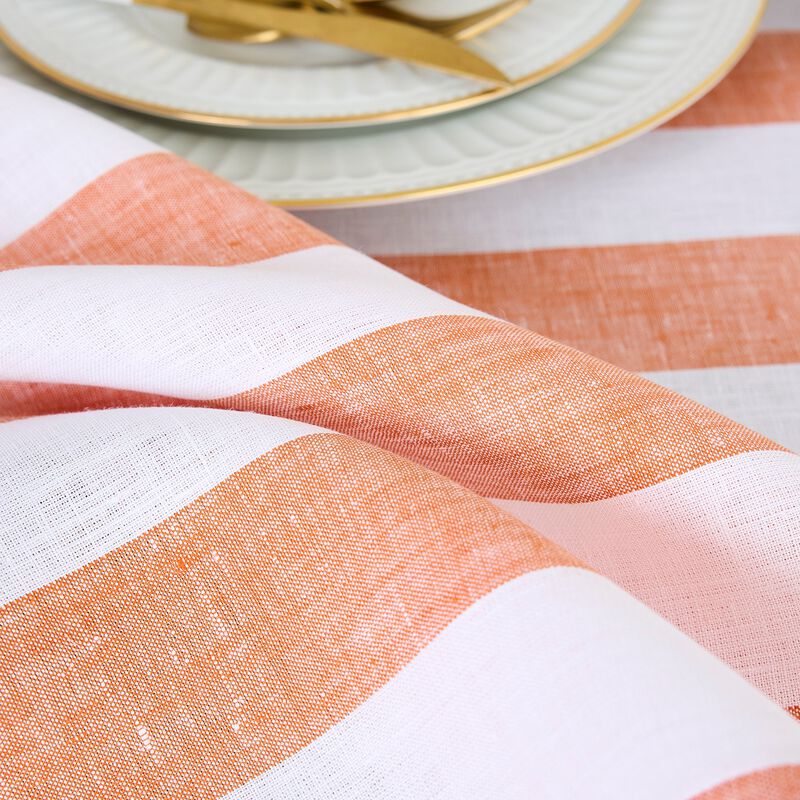 Linen Tablecloth - Cabana Stripe image number 3