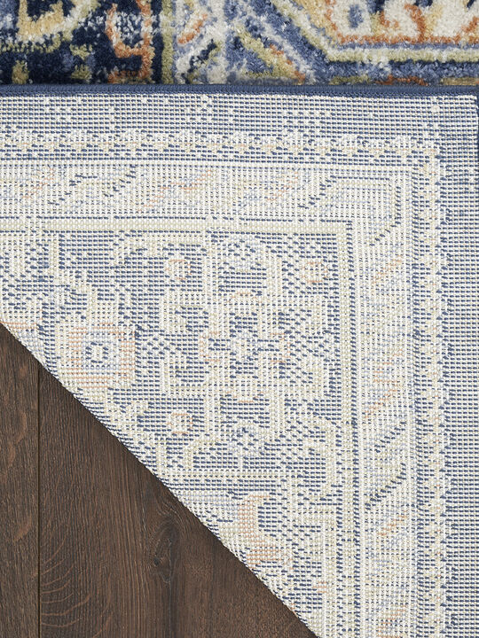 Nourison Essentials Persian NRE07 Navy 4' x 6' Rug