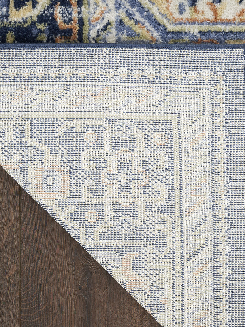 Nourison Essentials Persian NRE07 Navy 4' x 6' Rug