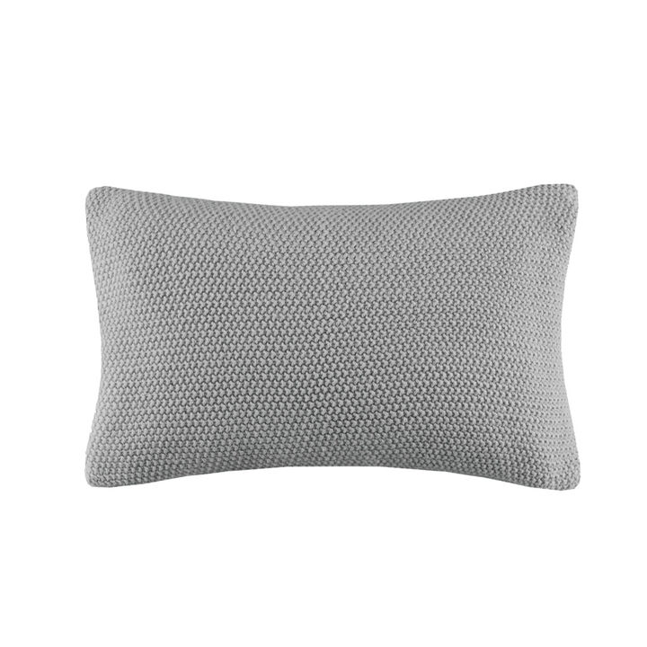 Gracie Mills Lessie Ultra-Soft Knit Oblong Pillow Cover