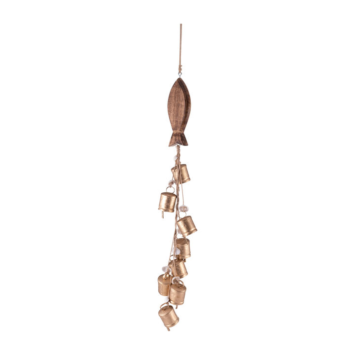Fish with Bells Windchime