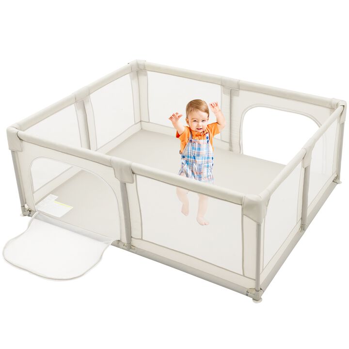 Baby Playpen Extra Large Kids Activity Center Safety Play