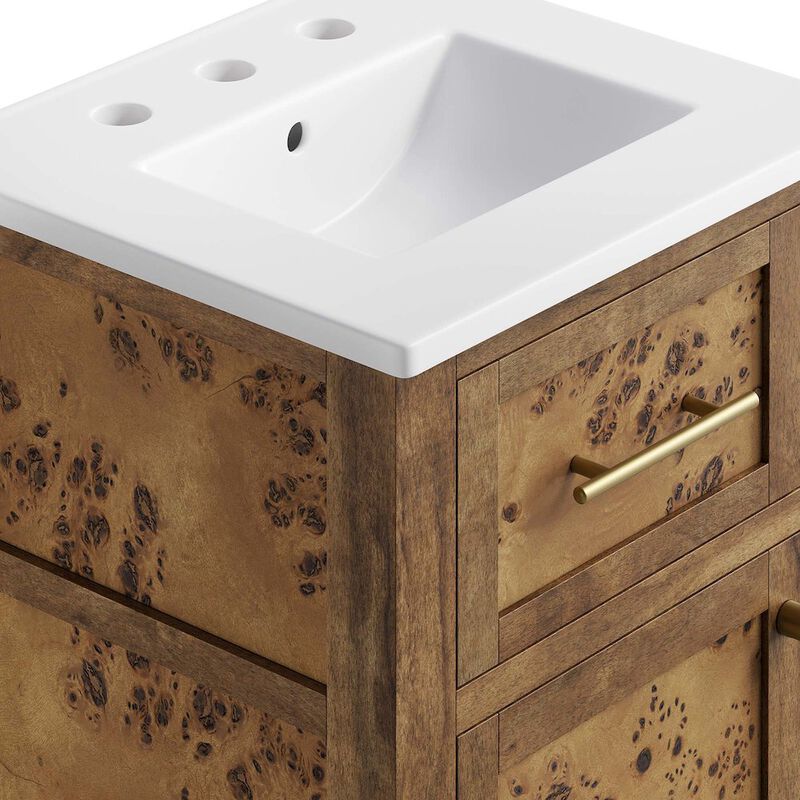 Elysian 18" Wood Bathroom Vanity image number 9