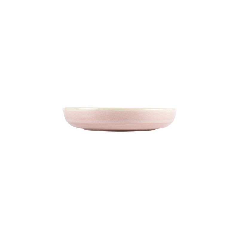 Pink Pott dia.9" h:1.75" 36 oz. Round Pink Porcelain Bowl (Set of 4)