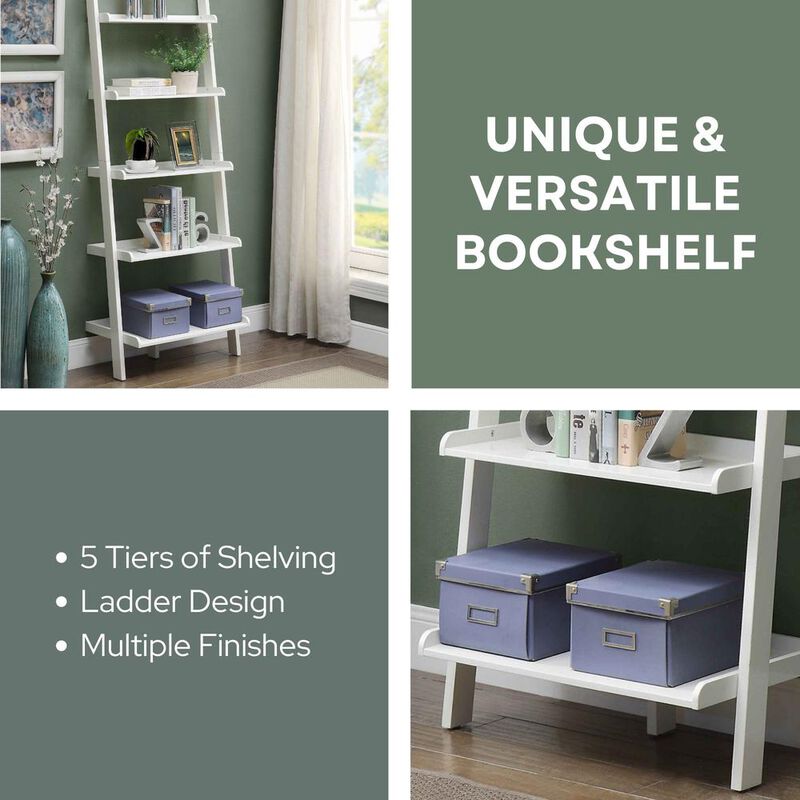 Convience Concept, Inc. French Country Bookshelf Ladder