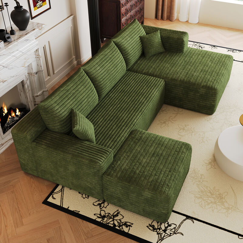 Jamzur Cloud Sectional Sofa image number 6