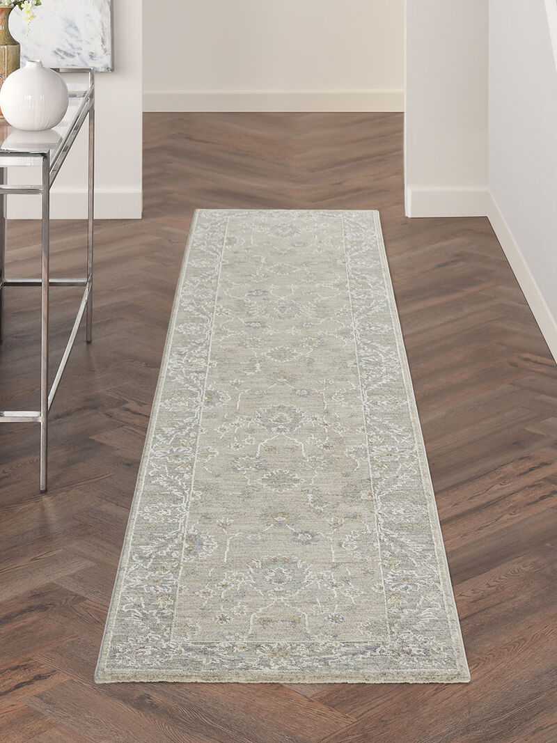 Infinite IFT03 Light Gray 2'3" x 10'2" Rug